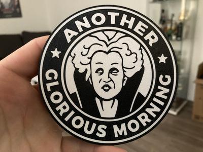 Another glorious morning coaster