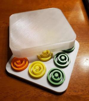 Otrio Game Board Lid