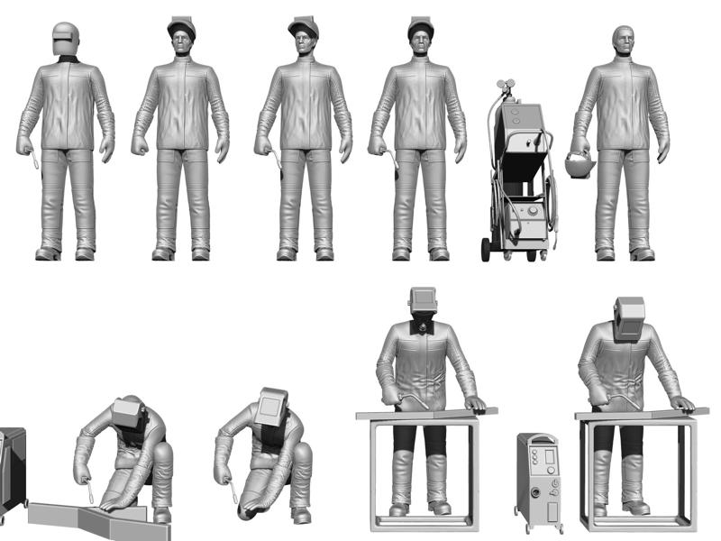 Welders for 3D printing STL