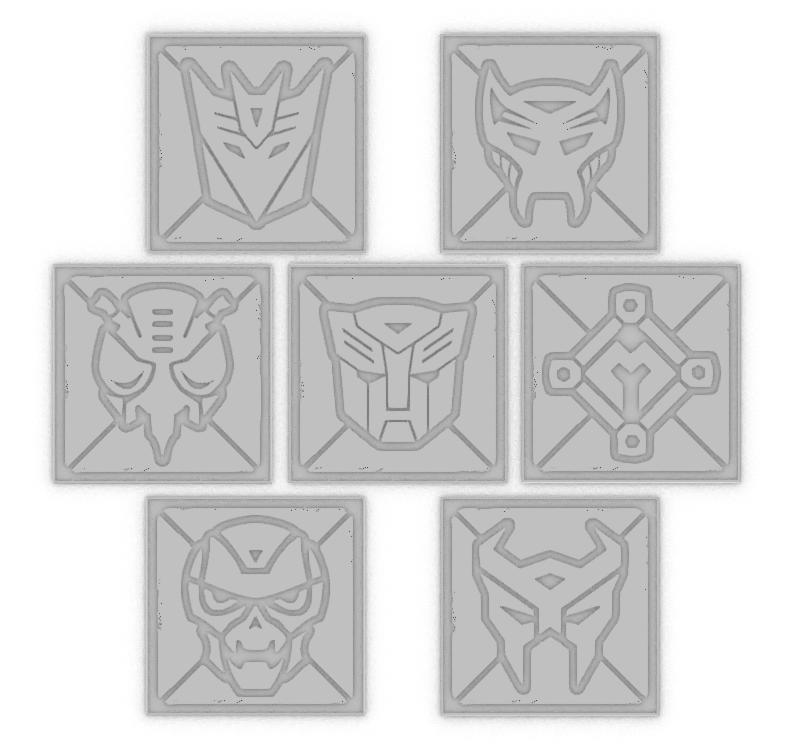Transformers Drinks Coaster Bundle of 7