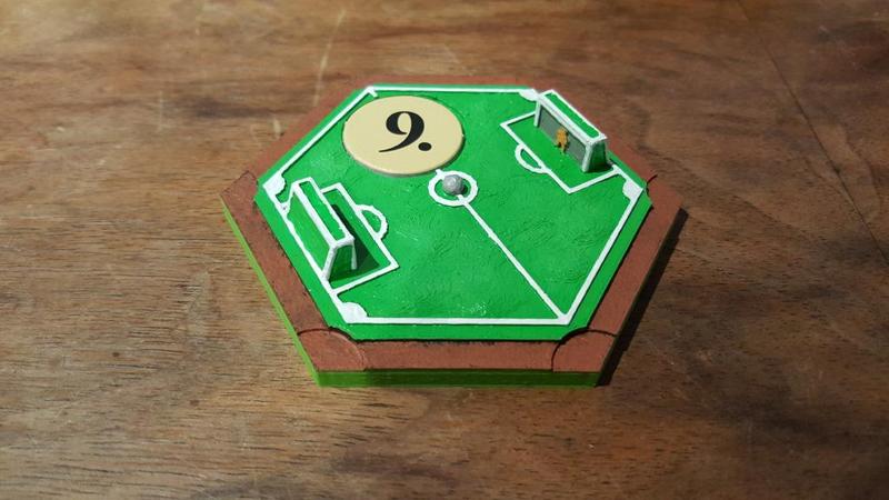 The football fields (variant: settler of catan)