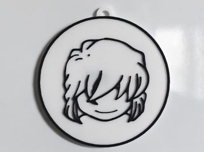 Detective Conan Keychain - Ai Haibara