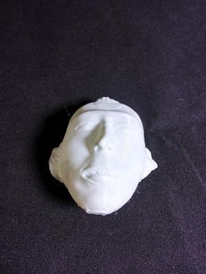 Stucco Portrait of Maya Noble