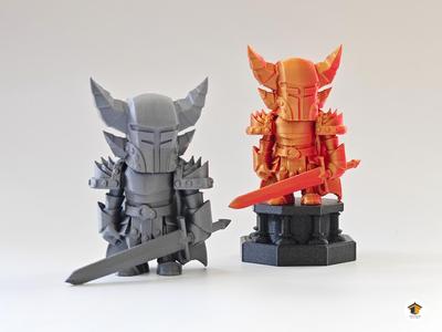 Q-version Templar Knight