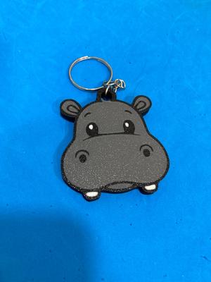 Hippo keychain