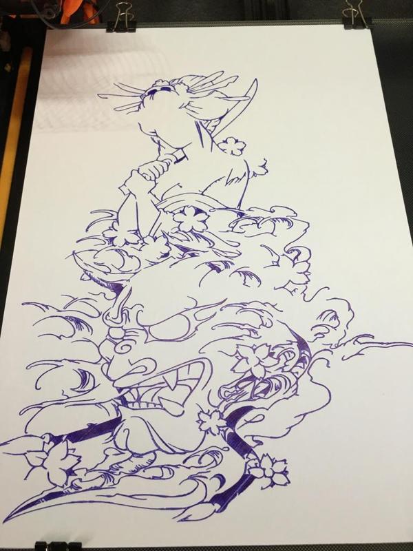 DrawPlott Drawing #Epic Maimu