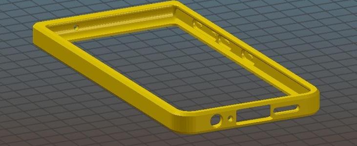 Blackberry Motion TPU Bumber moded