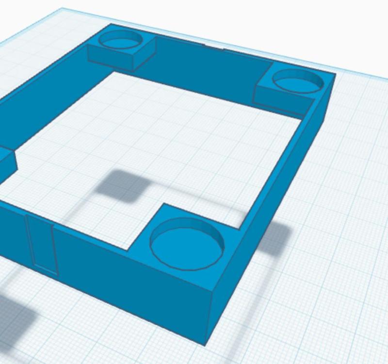 Magnet holder for H0