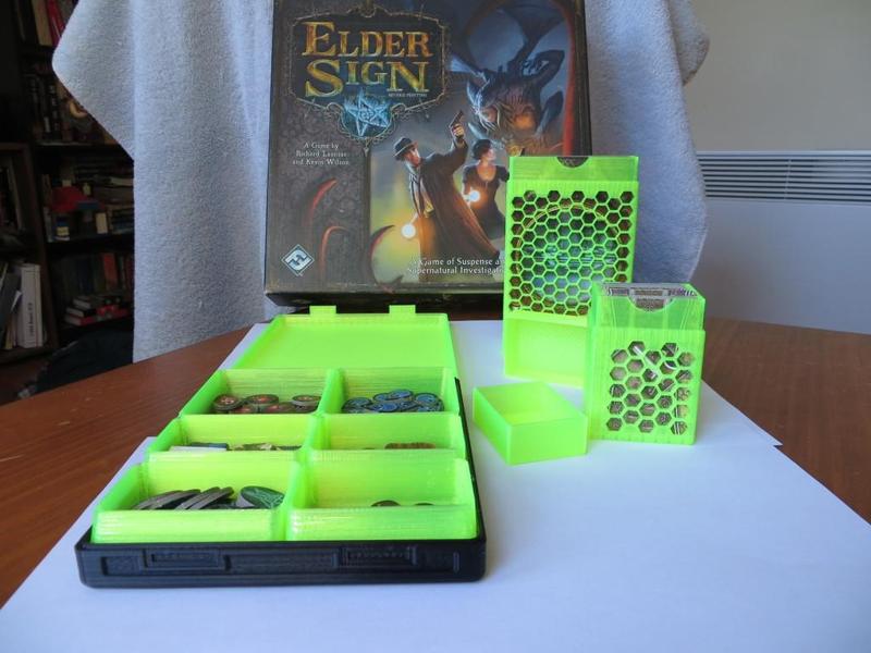 Elder Sign Components Organizers
