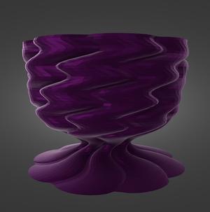 Flowerpot, fruit vase, outdoor vase