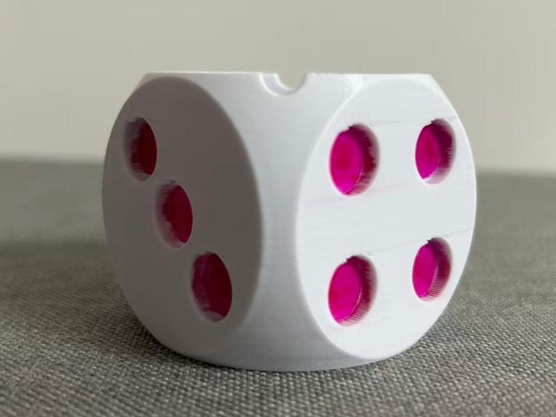 Dice Ashtray