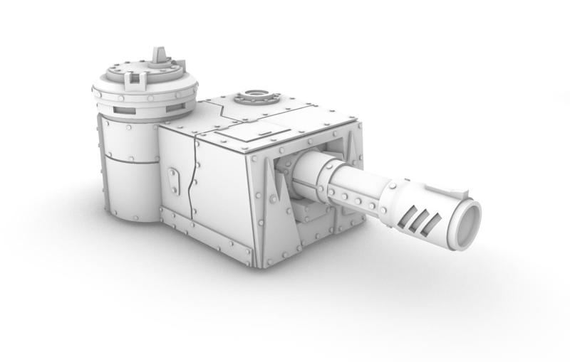 Ork Wagon Turret for 28mm wargaming