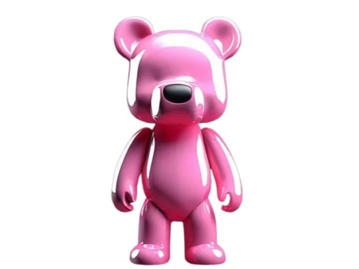 Pink Violent Bear