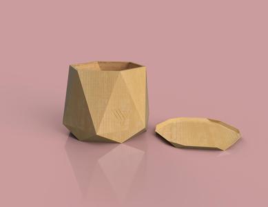 flowerpot lowpoly