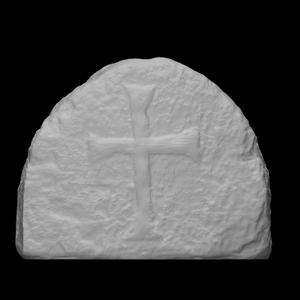 Embrasure with cross