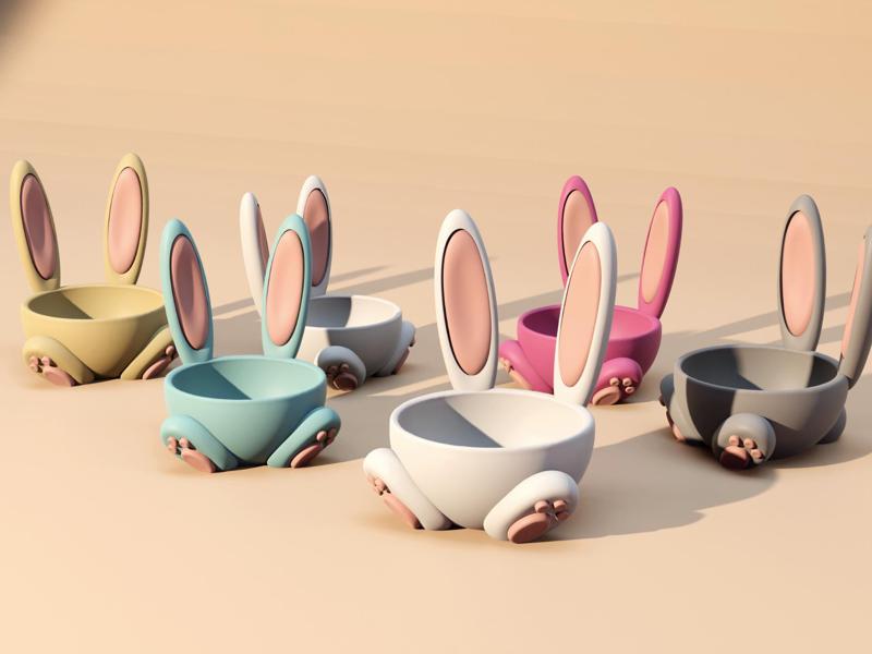 Adorable Rabbit Egg Holder [Holds Eggs] Only 15g