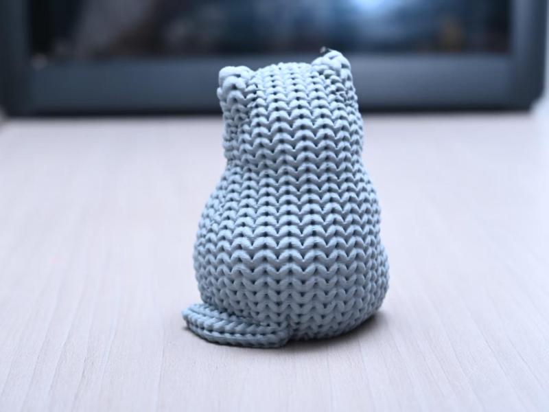 Knitted Cat