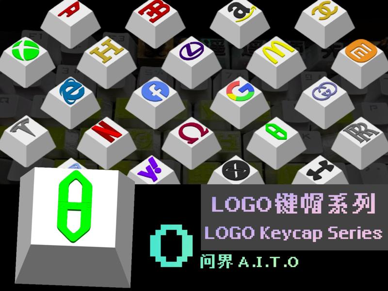 LOGO Keycap Series - 【O】 - AITO (26 letters to be updated successively)