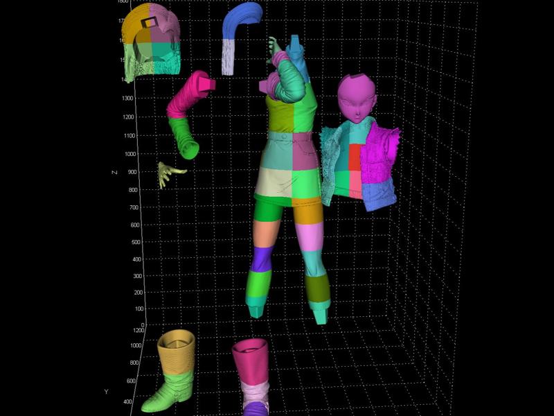 Life-Size Android 18 Dragon Ball 3D Model