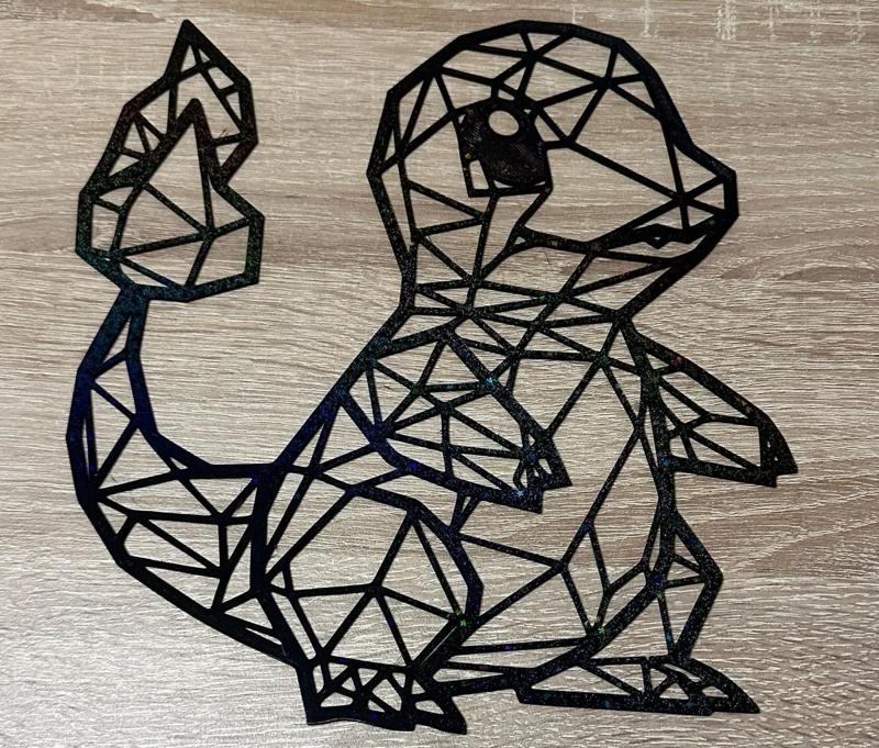 Charmander / Glumanda Pokemon LineArt