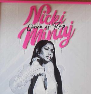 Nicki Minaj Rose Hueforge