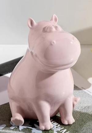 cute small hippo 