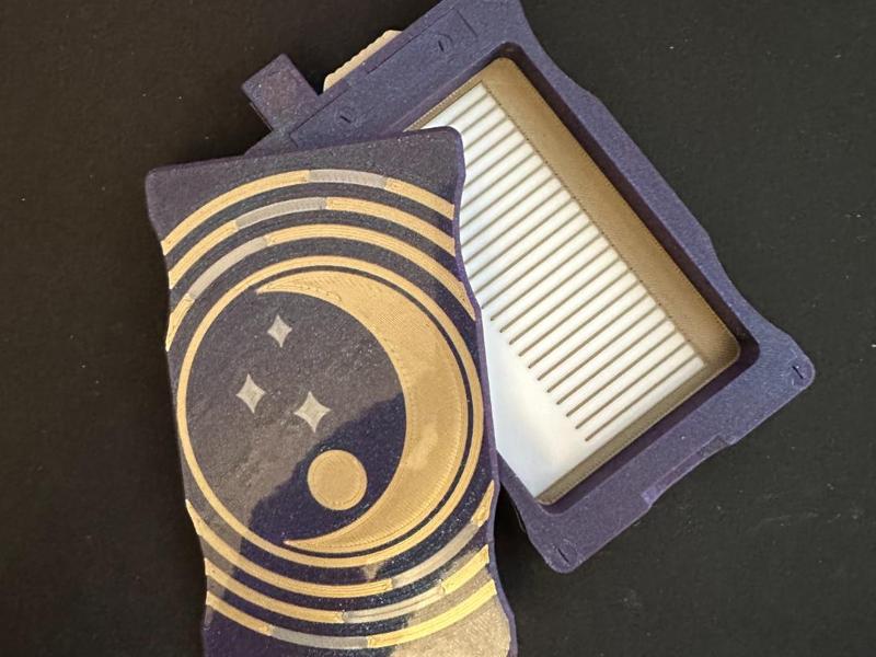 BdP Boat round Stones 90° Galaxy Edition