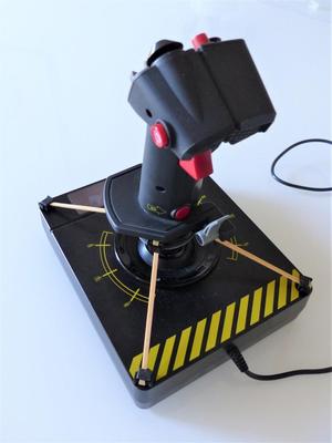 Saitek X55 / X56 stick enhancement (rubber bands version)