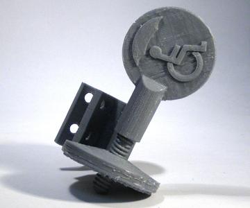 Umbrella holder for wheelchair - version2