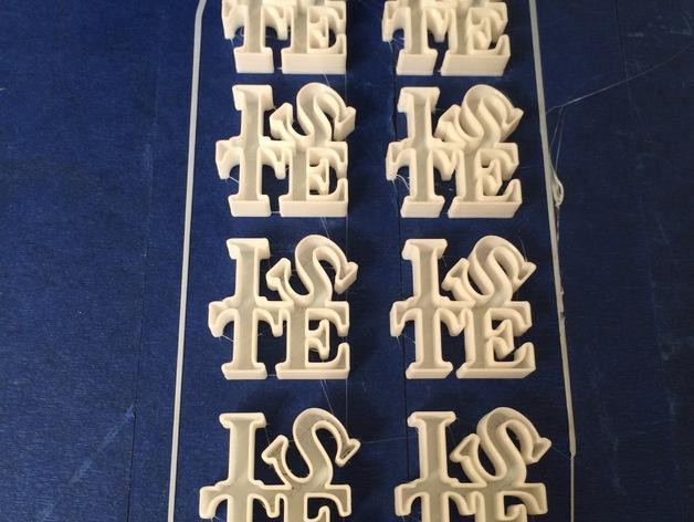 ISTE WORD Sculpture