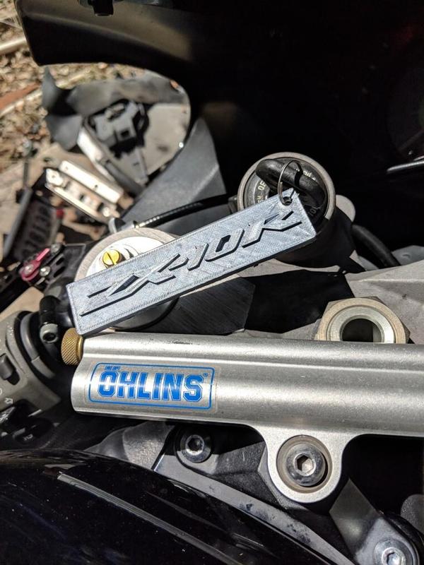Kawasaki ZX10R Keychain