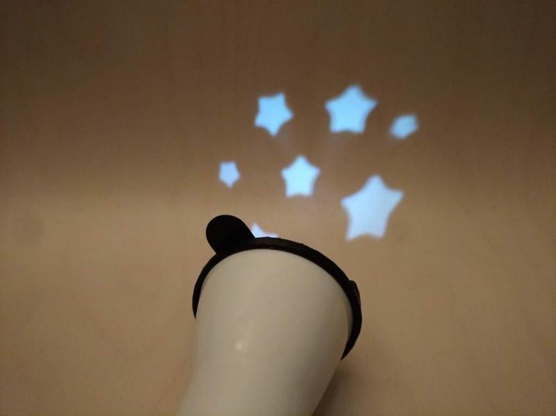 IKEA Led Torch - Pinhole Projector