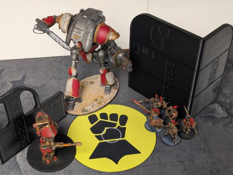 WH40k Objective-Imperial fist-ers