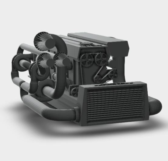 3.0 TDI tri-turbo diesel inline 6