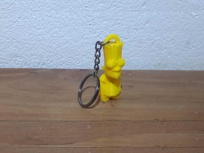Bart Simson Keychain