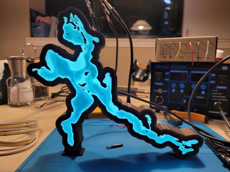 Lake Pokegama Bathymetric Lightbox