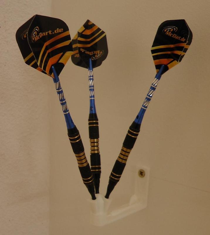 3 Darts Holder wallmounted