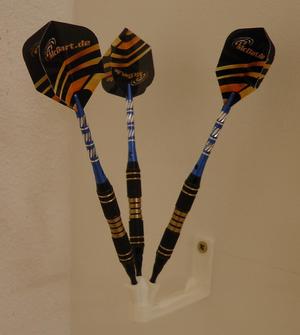 3 Darts Holder wallmounted