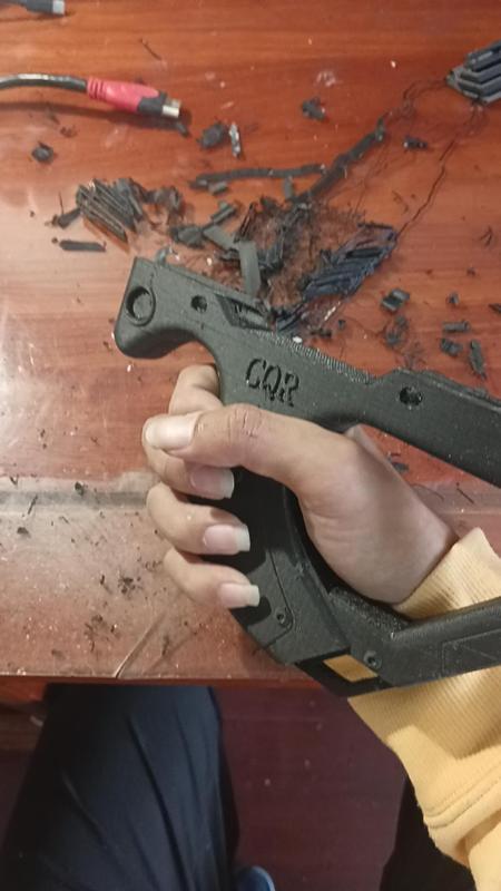 It looks quite strange, cqr grip
