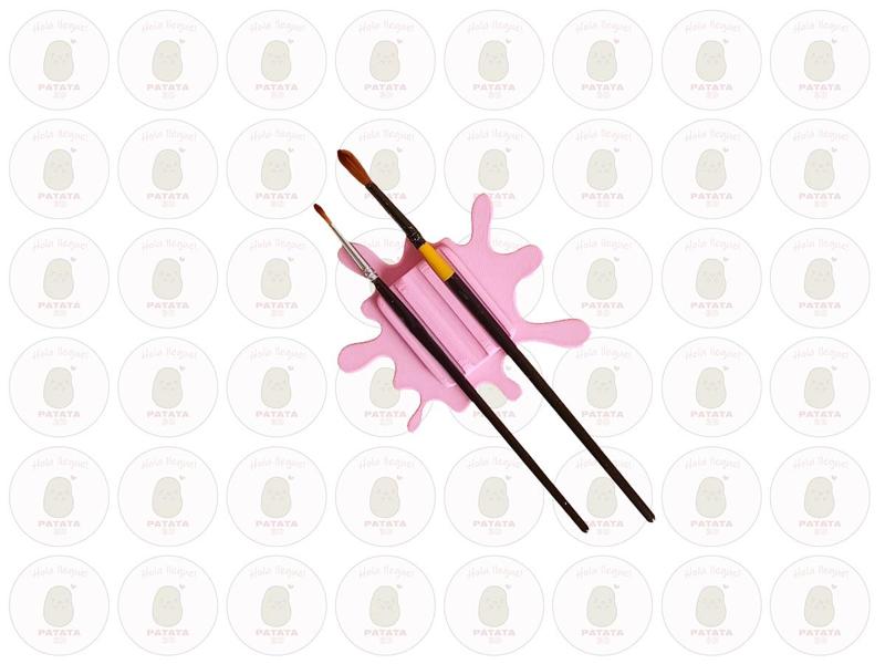 Soporte Salva Mesa - Apoya Pincel De Encolar P/ No Ensuciar