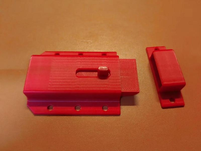 Spring-loaded Door Lock