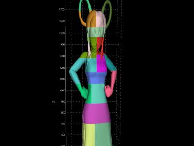 Life-Size Videl Dragonball 3D Model 