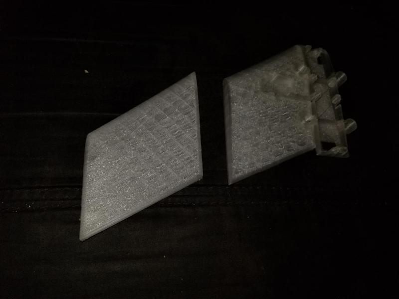 300mm Micro brushless 3d printed wing by btnewman Cut to print on smaller Printer