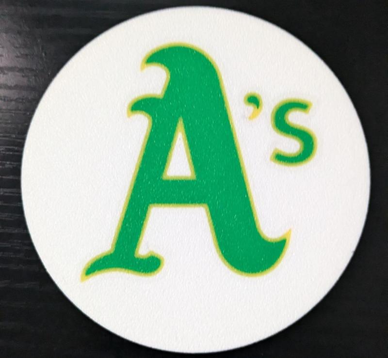 Oakland Athletics Coaster