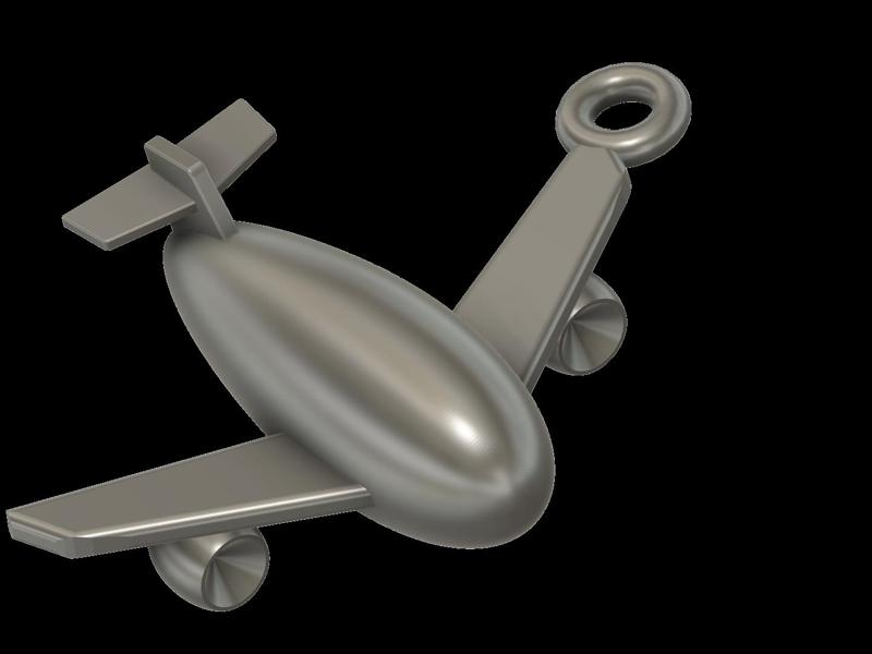 Twin Jet Airline pendent