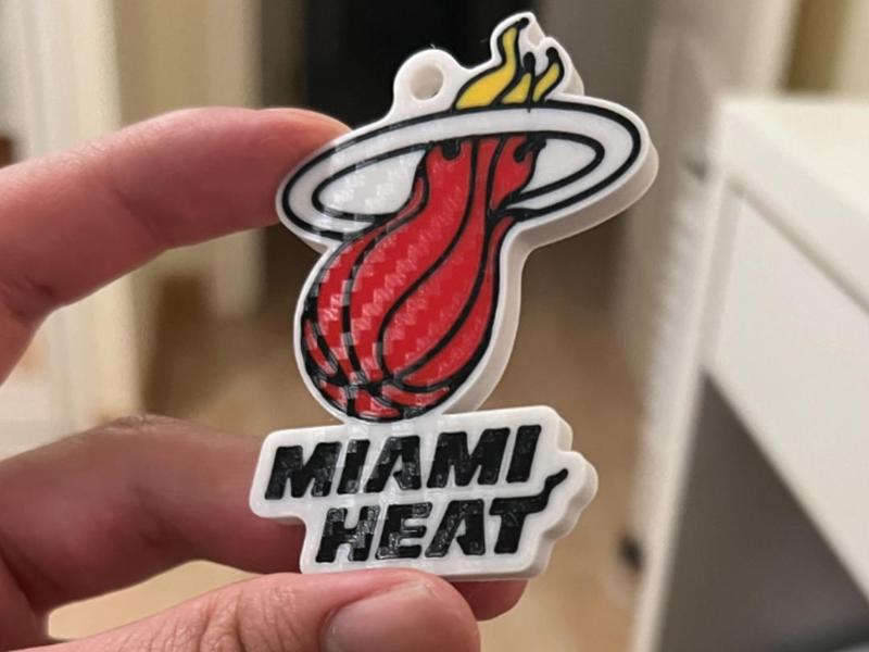 Miami Heat keychain