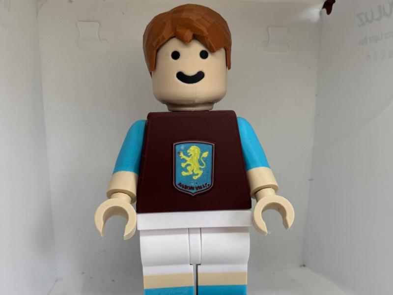 Aston Villa FC brick man big brick