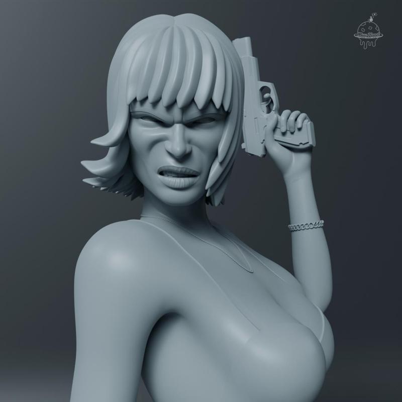 Femme Fatale Spies Bust (Gloria Character)