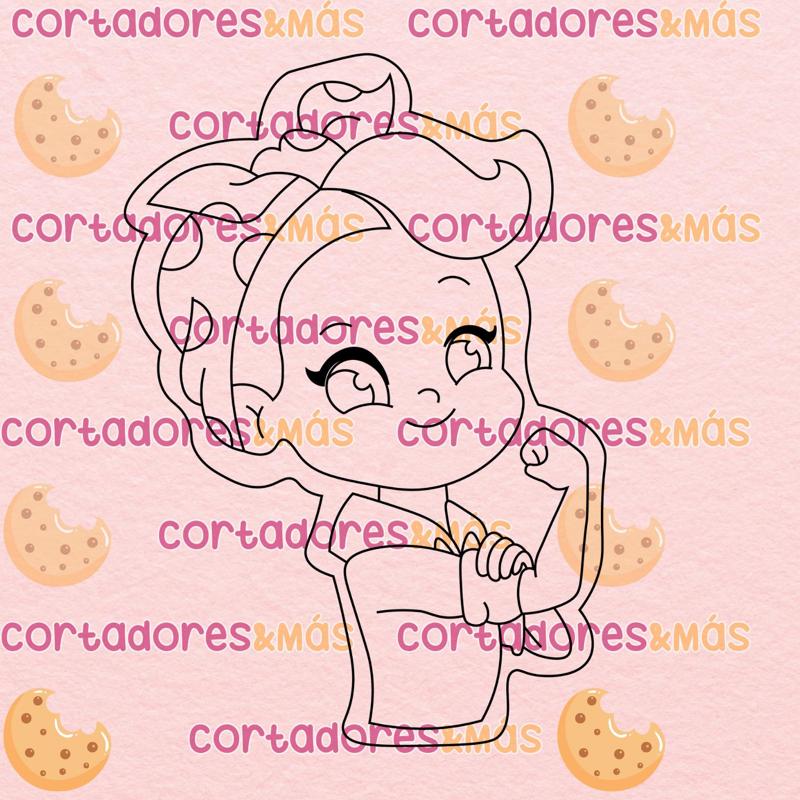 women's day - women day cutter cookies - cortador