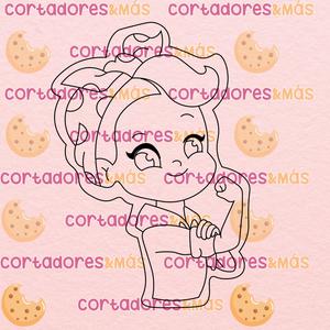 women's day - women day cutter cookies - cortador